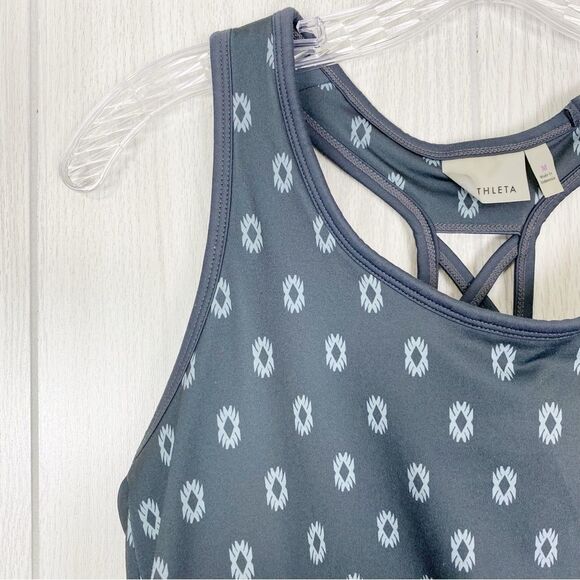 Athleta | Tic Tac Toe Mandala Print Racerback Support Tank Top Size Medium - Picture 5 of 10